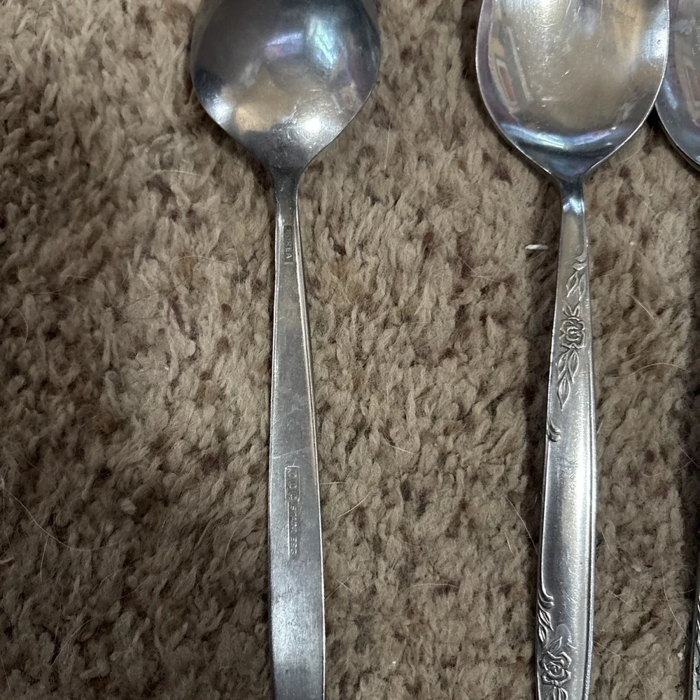 ROSEMERE OVAL SOUP SPOON BY IMPERIAL INTERNATIONAL STAINLESS Set of 5